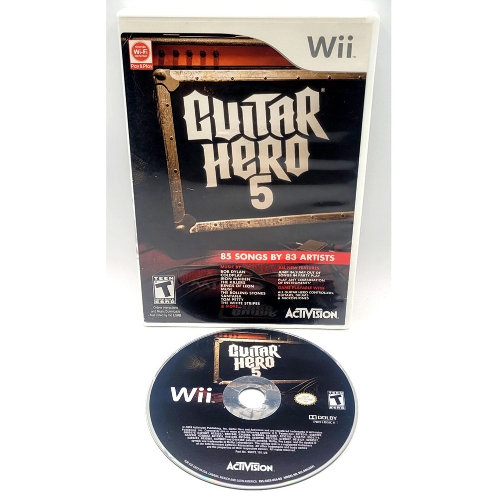Rock Band 3 (Nintendo Wii, 2010) GAME & CASE‎ ACTIVISION